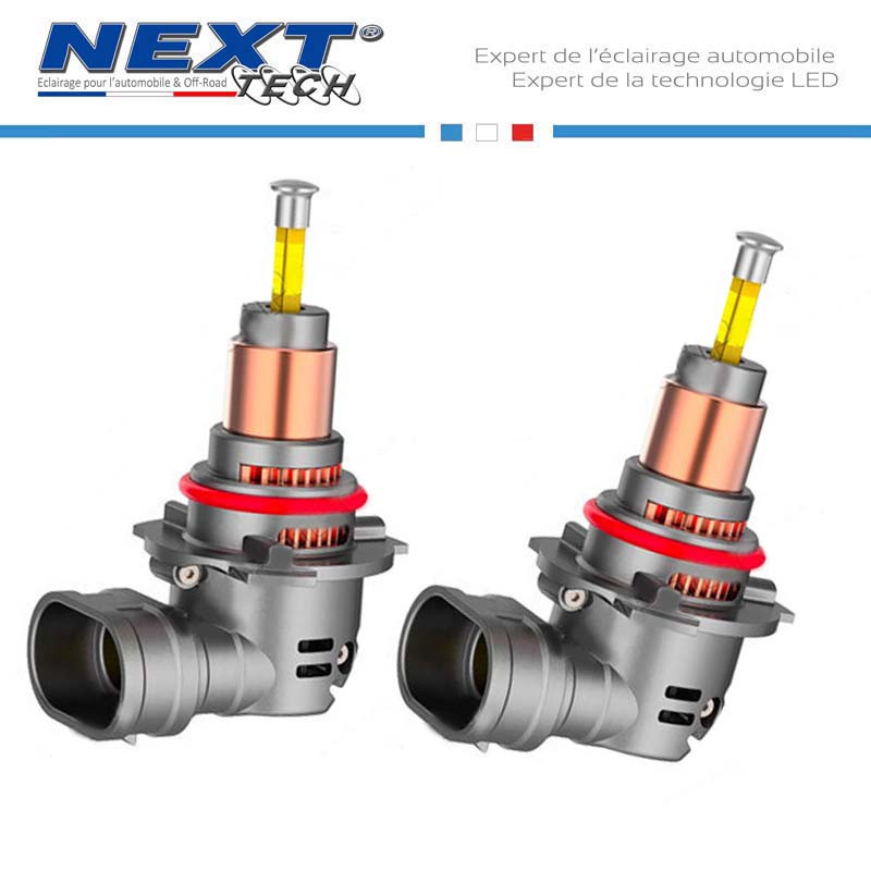 Paire d'ampoules HB3 9005 12V 50W 360° CANBUS anti-erreur ODB Paire d'ampoules HB3 9005 12V 50W 360° CANBUS anti-erreur ODB