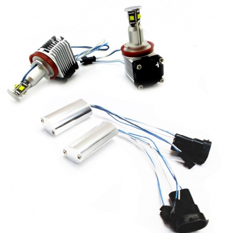 Pack Angel Eyes H8 40W BMW CANBUS E70 E71 E60 E61 E63 E64 E90LCI E92 E93 Pack Angel Eyes H8 40W BMW CANBUS E70 E71 E60 E61 E63 E64 E90LCI E92 E93