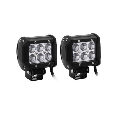 Phares - Feux additionnels 20W pour 4x4 camion moto - 95mm Phares - Feux additionnels 20W pour 4x4 camion moto - 95mm