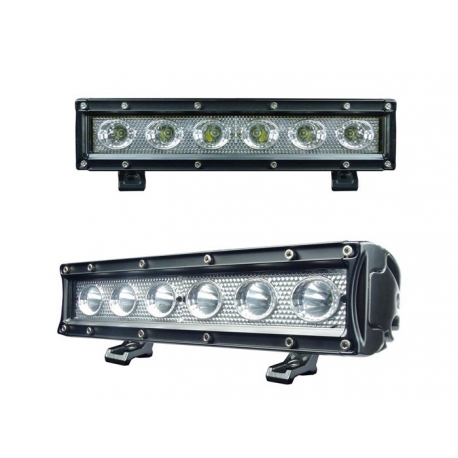 Rampe - barre de 6 LEDS CREE feu additionnel 30W - 265mm Next-Tech® Rampe - barre de 6 LEDS CREE feu additionnel 30W - 265mm Next-Tech®