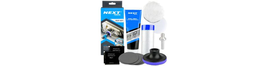 Kit rénovateur de phares et optiques pour voiture et moto