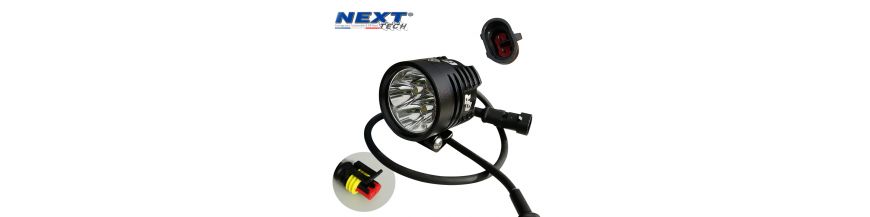 Eclairage LED additionnel haute puissance pour moto