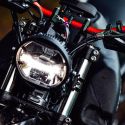 Phare avant principal et Optique rond LED pour moto