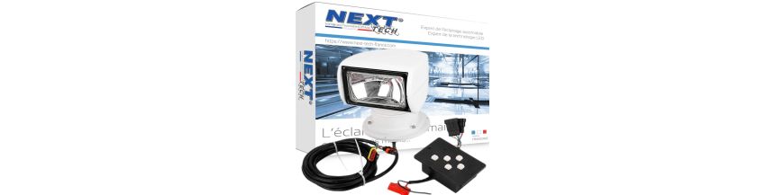 Eclairage LED longue portée pour bateaux et yachts