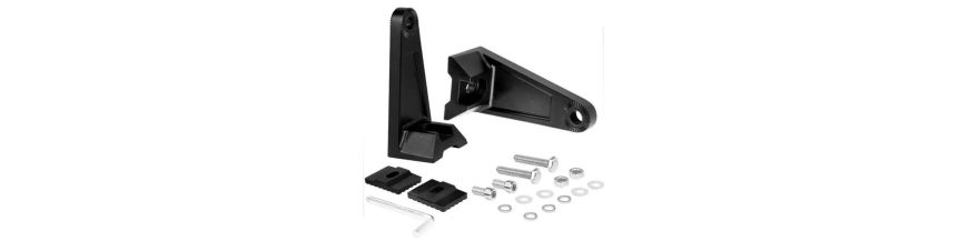 Fixations et supports pour barre LED voiture