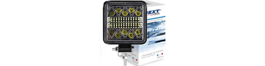 Phares et feux de travail à LED 12V et 24V