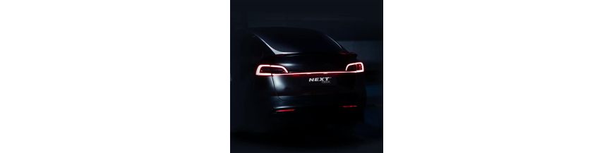 Accessoires LED pour votre Tesla Model 3 ou Model Y