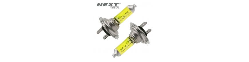 Ampoules Halogènes jaune 2700K-3000K vintage anciennes 12V et 24V