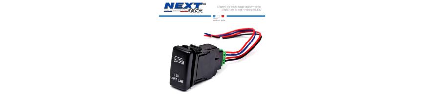 Interrupteurs et boutons de commandes automobile