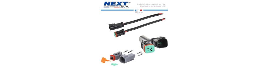 connecteurs prises DT Deutsch et rallonge automobile