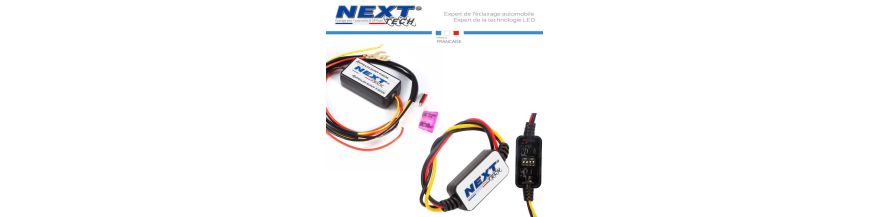 Boitiers feux de jour DRL et modules stroboscopiques pour l'automobile