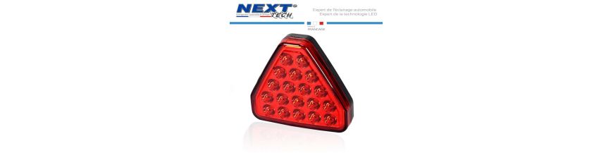 Feux de stop style F1 stroboscopiques pour voiture