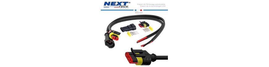 Prises et connecteurs automobiles Superseal et rallonges