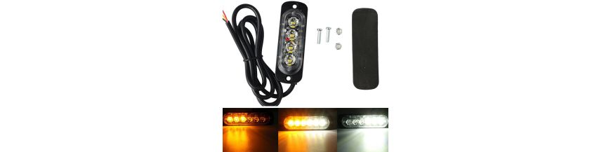 Feux de prénétration à LED style stroboscope