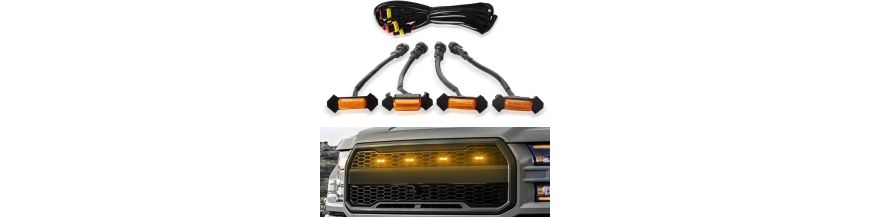 Kit LED pour calandre de voiture et 4x4