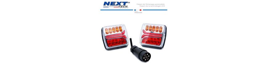 Feux arrière de remorque sans fil pour voiture camion tracteur