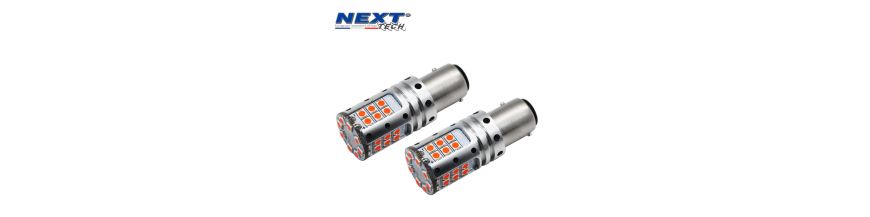 Ampoule de type P21/5W - BAY15D SMD CANBUS anti-erreur Next-Tech