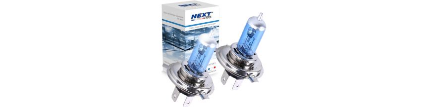 Ampoules H4 100W effet xénon pour feux de route et feux de croisement