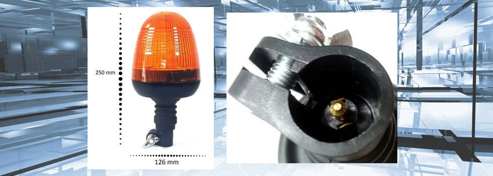 gyrophare-rotatif-orange-a-LEDs-12-24-Volts-avec-base-flexible