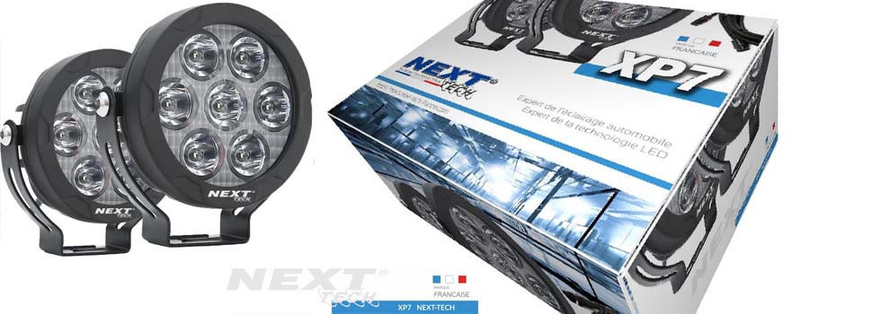 Feux-led-additionnels-longue-portee-XP7-next-tech-avec-fixations-universelles