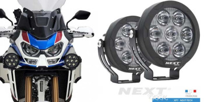 kit-de-feux-led-longue-portée XP7 Next-tech pour-moto-honda-africa twin