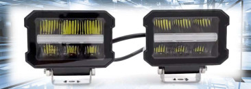 Vidéo des feux LED bicolores pour 4x4 et camion 12v / 24v