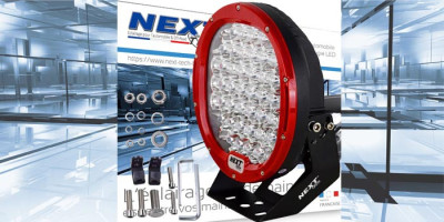 phare-led-longue-portee-ultra-puissant-4x4-camion-haute-puissance-cerclage-rouge