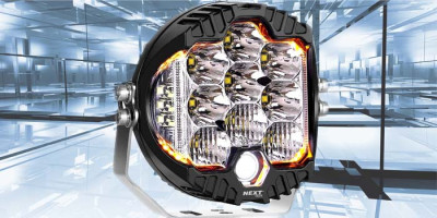 Projecteur LED longue portée 120mm pour 4x4 et camion avec feux de jour