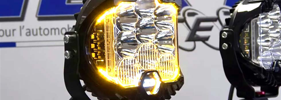 video-de-presentation-du-projecteur-led-120mm-avec-feu-de-jour-orange